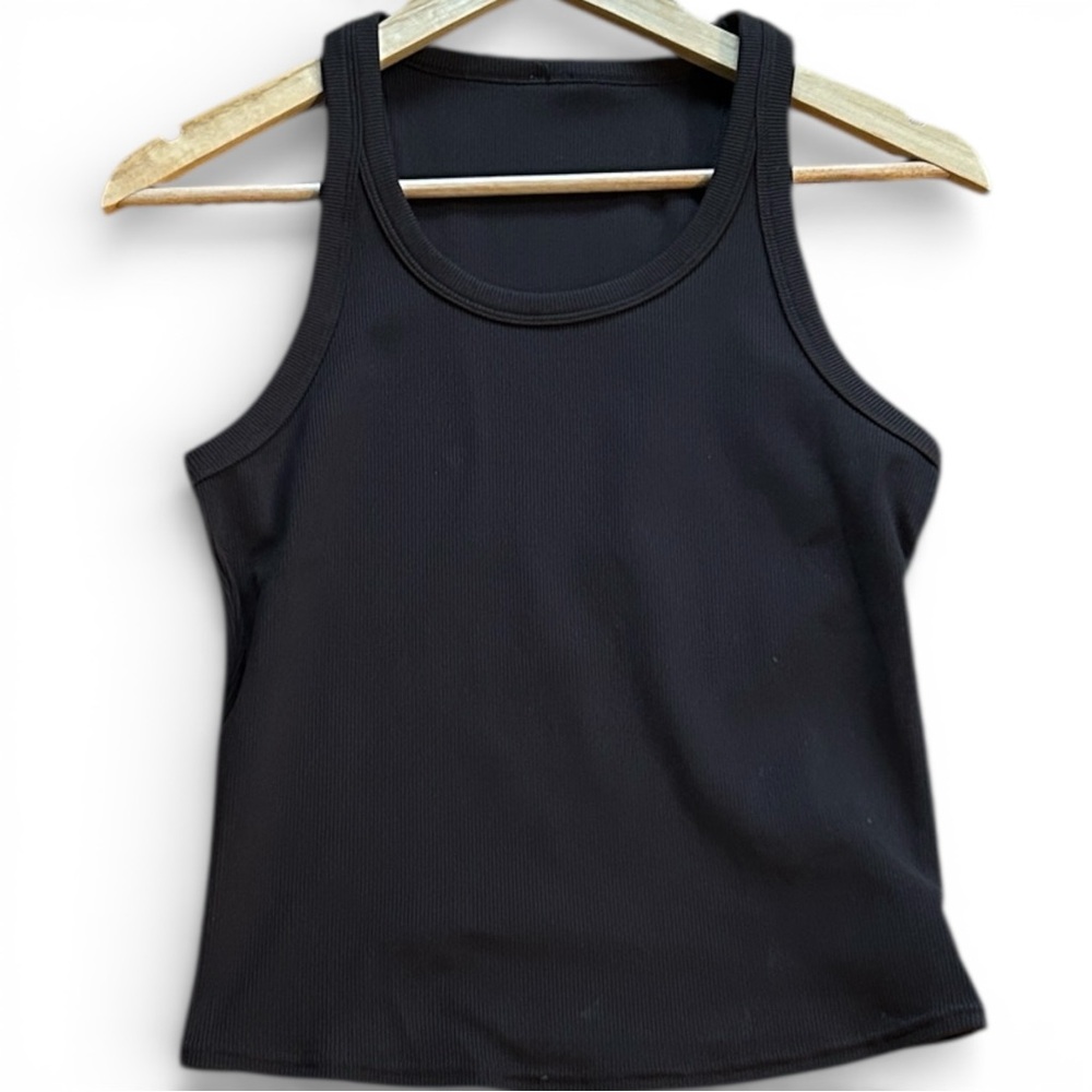 Alo Ribbed Sleeveless Women's Top rtl $60